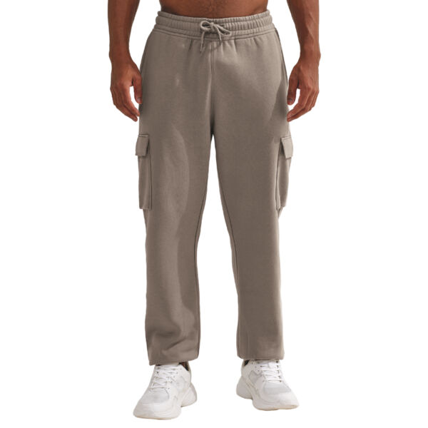 Relaxed Style Cargo Sports Joggers - Cotton-Polyester Blend Thumbnail
