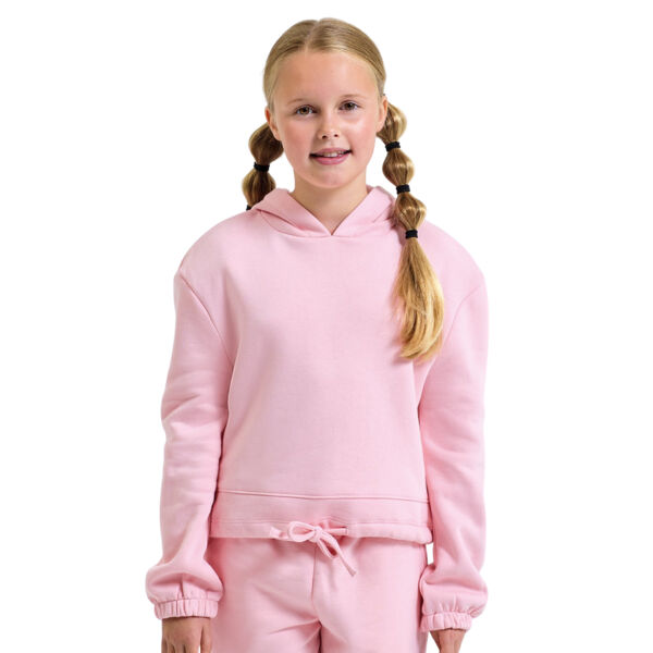 Kids Cropped Oversized Hoodie Thumbnail