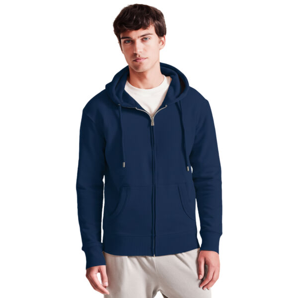 Zipped Sports Training Hoodie – Soft-Feel Organic Fabric Thumbnail