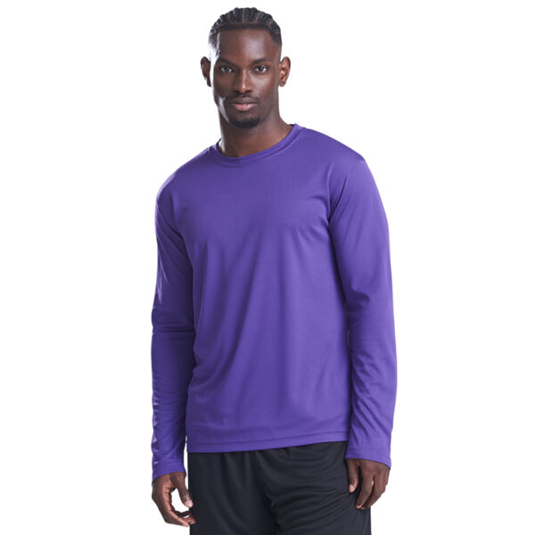 Long Sleeve Team Sports T-Shirt - Moisture Wicking Fabric Thumbnail