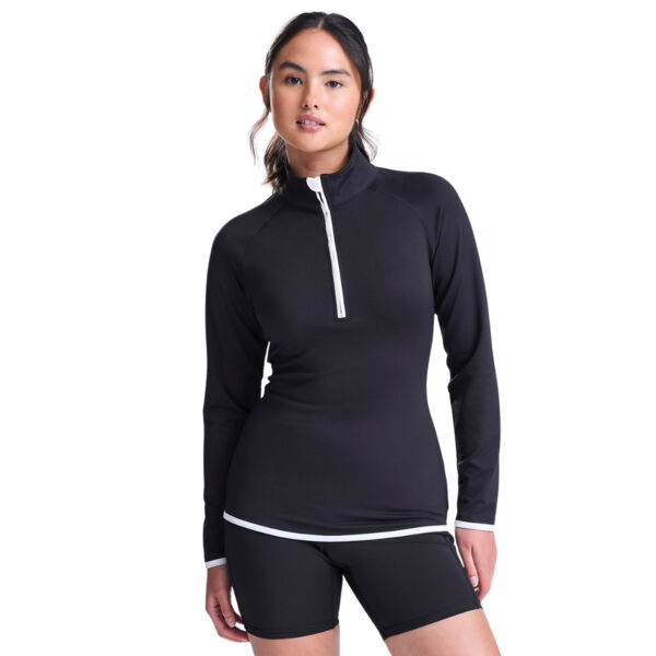 Women’s Slim Fit Team Sports 1/2 Zip Sweatshirt Thumbnail