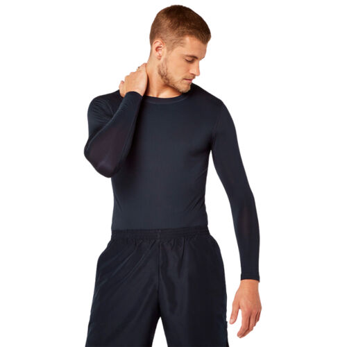 Long Sleeve Sports Training Base Layer - Moisture Wicking Fabric Thumbnail