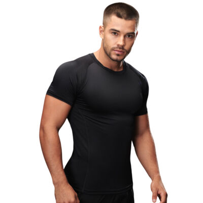 Fitted Sports Training T-Shirt – Stretch Fabric Thumbnail