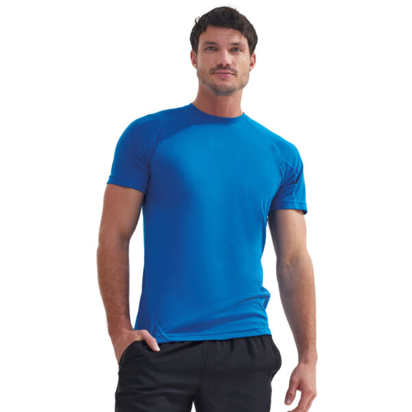 Slim Fit Sports Training T-Shirt - Breathable Panels Thumbnail