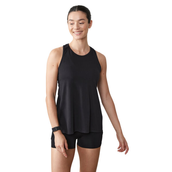 Women's Sports Training Split Back Vest - Stretch Fabric Thumbnail