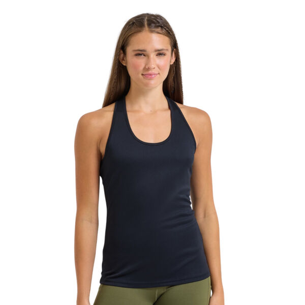 Women's Knotted Sports Training Vest - Wicking Fabric Thumbnail