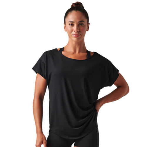 Women’s Oversized Scoop Neck Sports Training T-Shirt Thumbnail