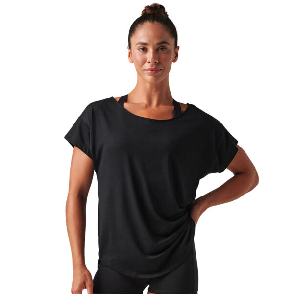 Women’s Oversized Scoop Neck Sports Training T-Shirt Thumbnail
