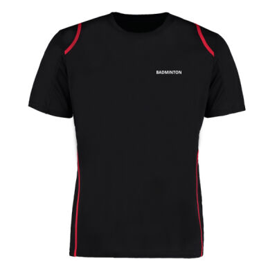 Badminton T-shirt, Performance - Upper Back Text Thumbnail