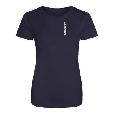 Badminton T-shirt, Performance - Front Vertical Text Thumbnail