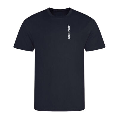 Badminton T-shirt, Performance - Front Vertical Text Thumbnail