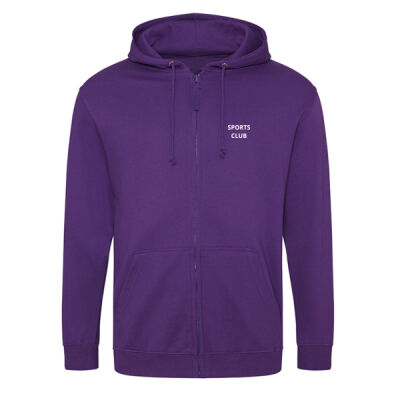 Sports Club Hoodie - Back Upper Text Thumbnail