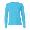 Women's Long Sleeve Team Sports T-Shirt - Moisture Wicking Fabric Thumbnail