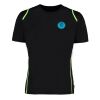 Contrast Stripe Sports Training T-Shirt - Moisture Wicking Fabric Thumbnail