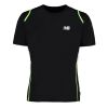 Contrast Stripe Sports Training T-Shirt - Moisture Wicking Fabric Thumbnail