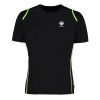 Contrast Stripe Sports Training T-Shirt - Moisture Wicking Fabric Thumbnail