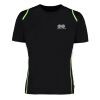 Contrast Stripe Sports Training T-Shirt - Moisture Wicking Fabric Thumbnail