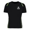 Contrast Stripe Sports Training T-Shirt - Moisture Wicking Fabric Thumbnail