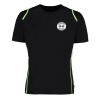 Contrast Stripe Sports Training T-Shirt - Moisture Wicking Fabric Thumbnail