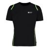 Contrast Stripe Sports Training T-Shirt - Moisture Wicking Fabric Thumbnail