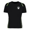 Contrast Stripe Sports Training T-Shirt - Moisture Wicking Fabric Thumbnail