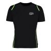 Contrast Stripe Sports Training T-Shirt - Moisture Wicking Fabric Thumbnail