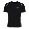 Contrast Stripe Sports Training T-Shirt - Moisture Wicking Fabric Thumbnail